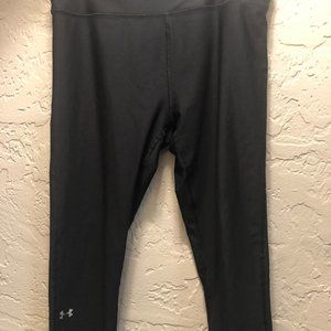 women's medium black under amour legging